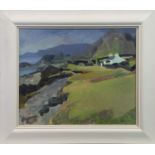EASDALE, TOWARDS MULL, AN OIL BY ALMA WOLFSON