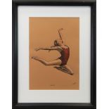 DANCER, A MIXED MEDIA BY GRAHAM MCKEAN