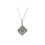 A DIAMOND PENDANT