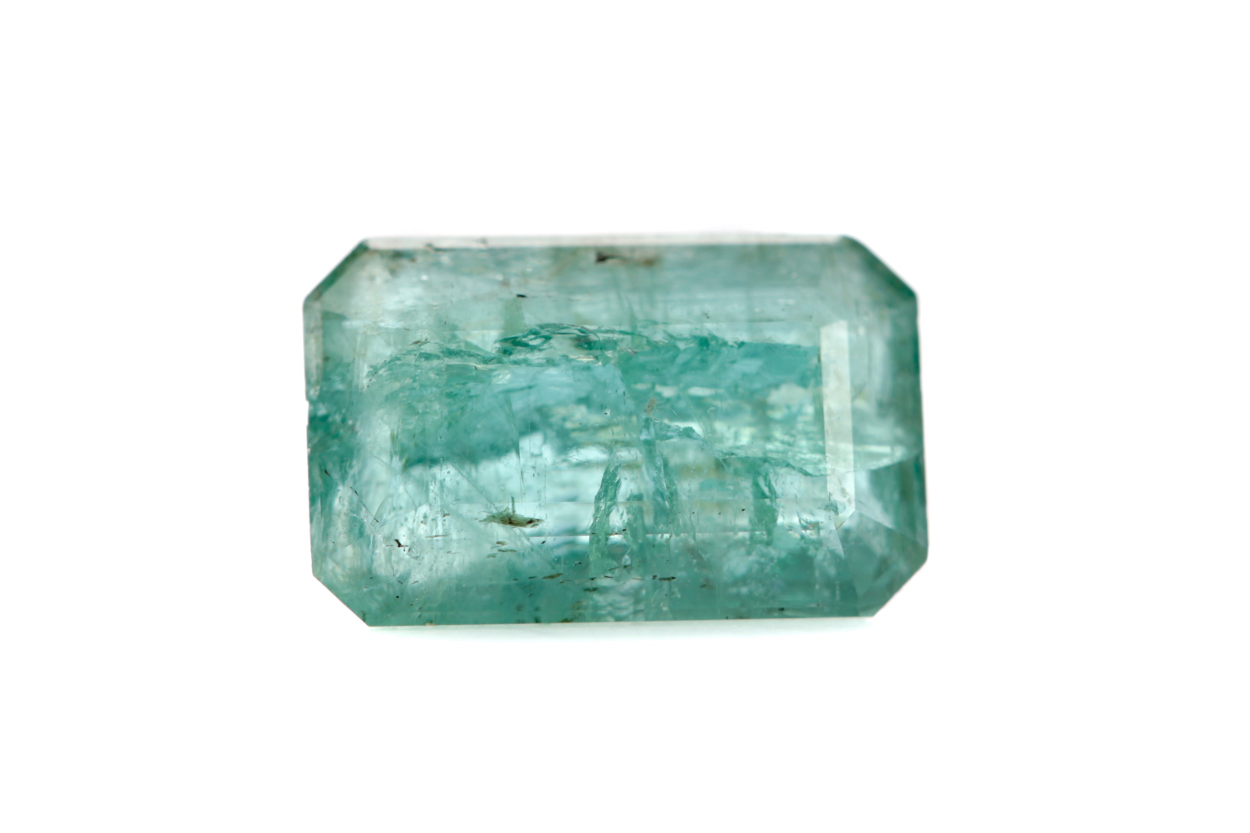 TWO UNMOUNTED EMERALDS - Image 2 of 2