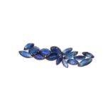 **A COLLECTION OF UNMOUNTED SAPPHIRES