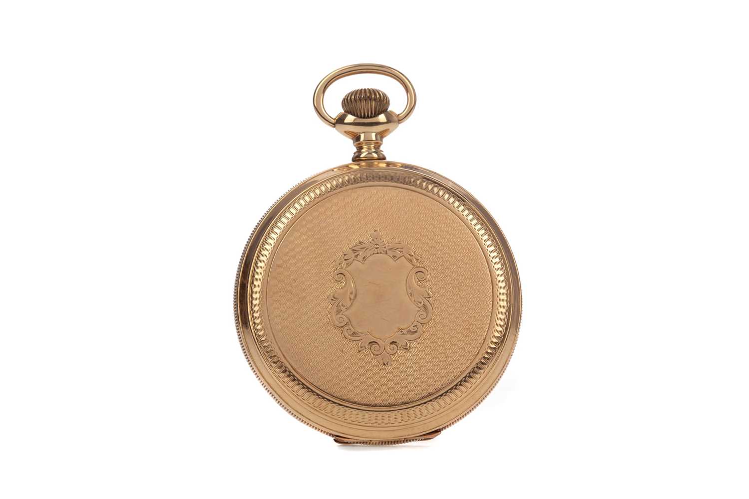 AN ELGIN GOLD FULL HUNTER POCKET WATCH