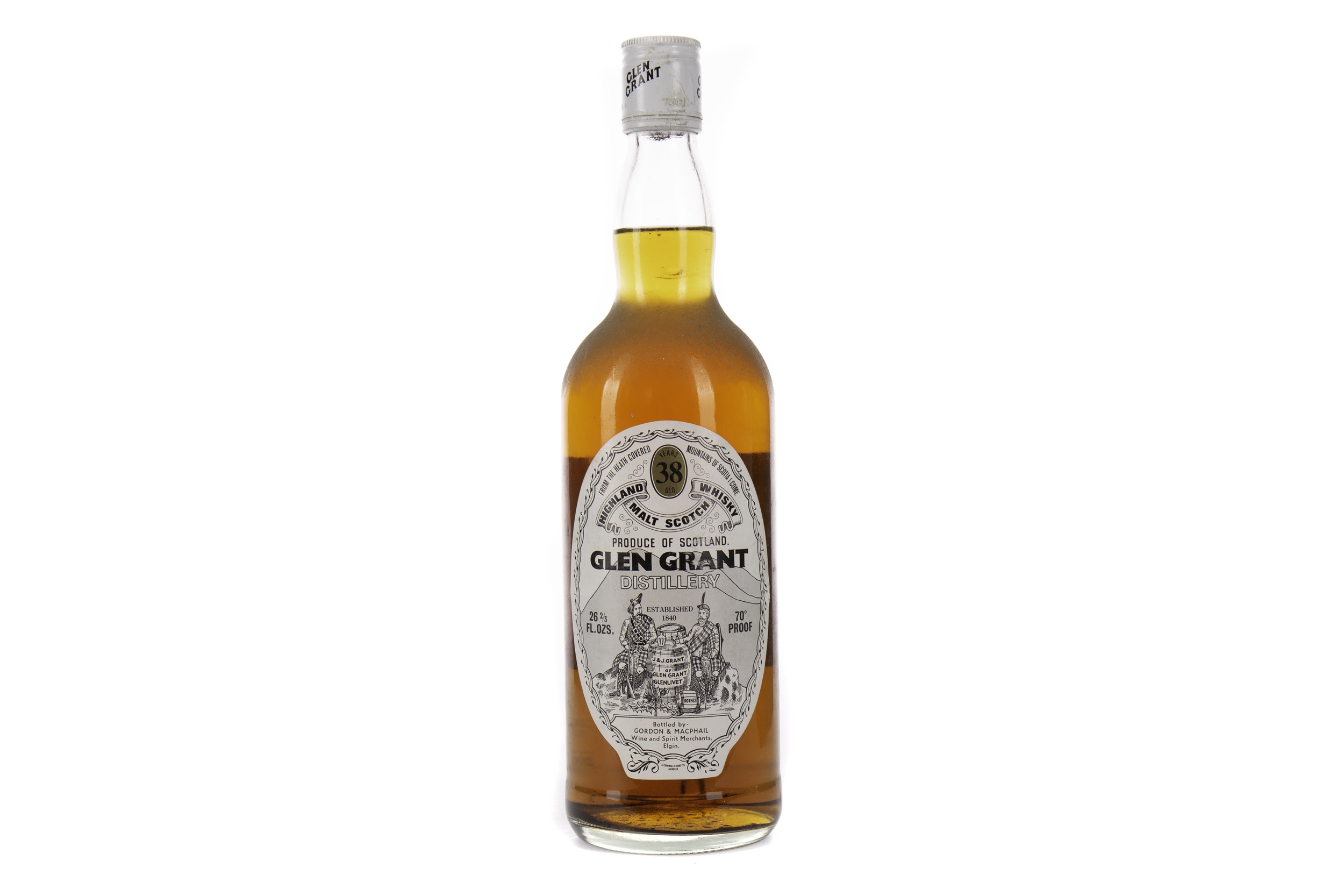 GLEN GRANT 38 YEARS OLD 70° PROOF