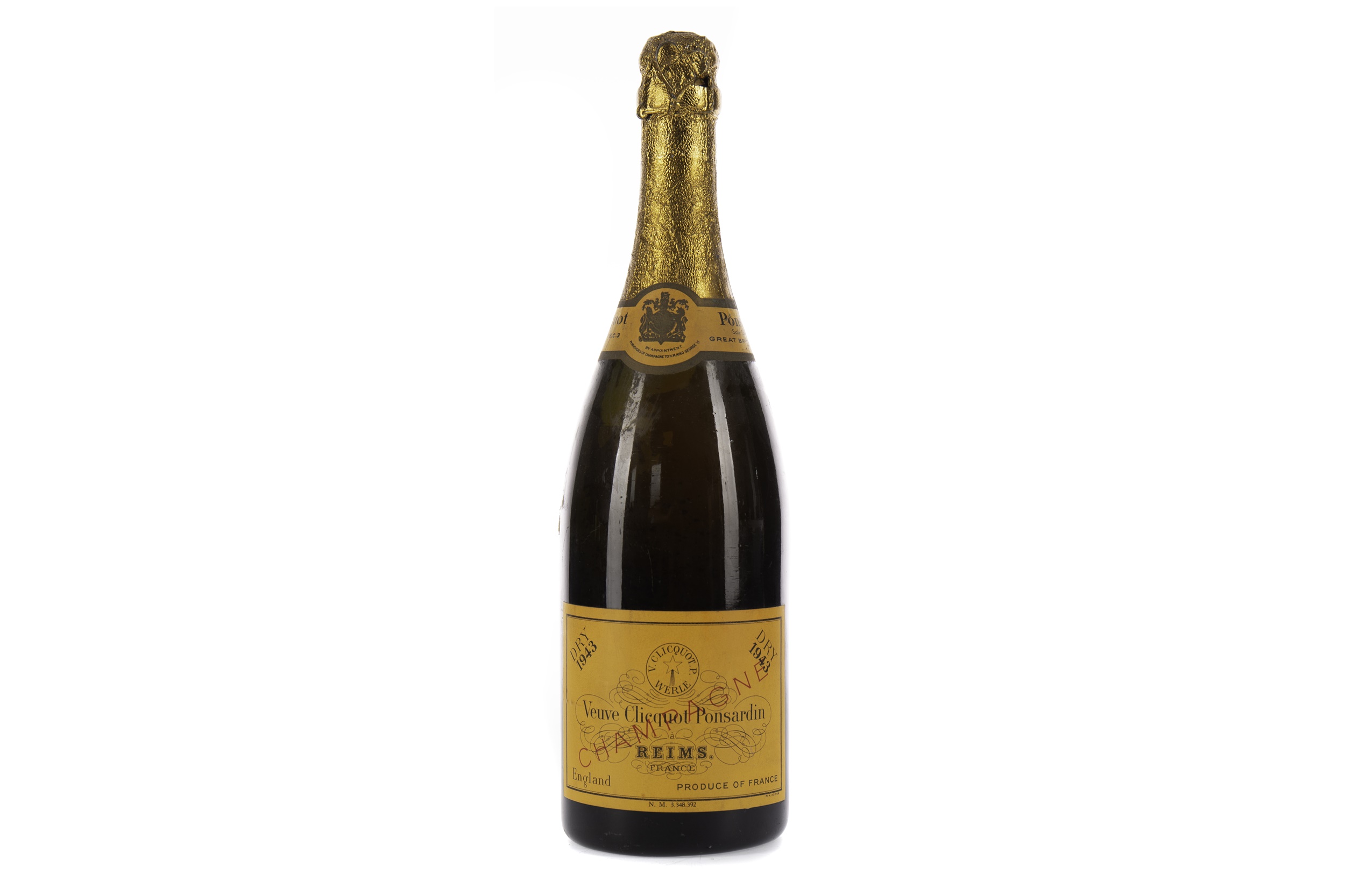 VEUVE CLIQUOT PONSARDIN BRUT 1943