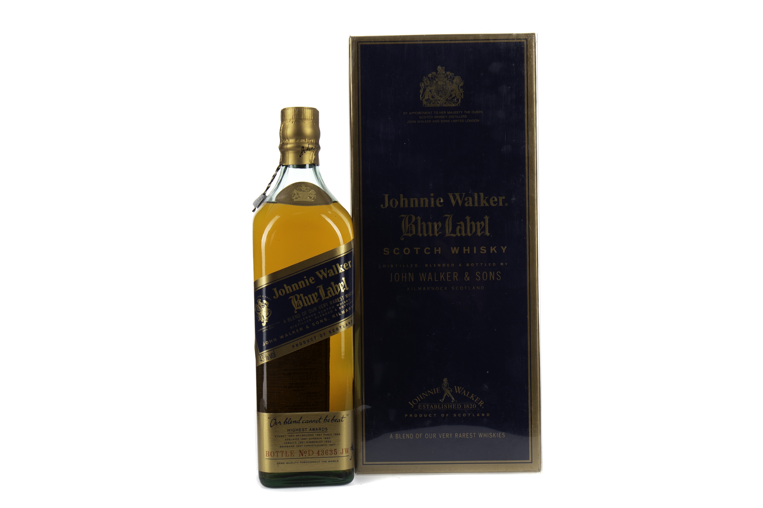 JOHNNIE WALKER BLUE LABEL