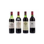 FOUR BOTTLES OF BORDEAUX WINE