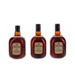 THREE BOTTLES OF GRAND OLD PARR AGED 12 YEARS