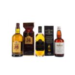 J&B RESERVE AGED 15 YEARS, THE ANTIQUARY 12 YEARS OLD, AND HAIG GOLD LABEL