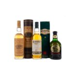 GLENMORANGIE 10 YEARS OLD, DEANSTON AGED 12 YEARS, AND BUNNAHABHAIN AGED 12 YEARS