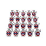 TWENTY MACALLAN LONDON UNDERGROUND SERIES 10 YEAR OLD MINIATURES