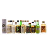 FIFTEEN SINGLE MALT WHISKY MINIATURES