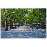 THE AVENUE, MONTPELLIER, A PRINT BY JOHN MACKIE