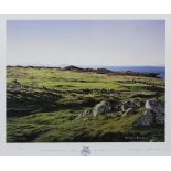 GULLANE NO. 1 COURSE 12TH HOLE, A PRINT BY WILLIAM GRANDISON