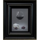 TRIO OF DRINKS, PRINTS BY COLIN WILSON