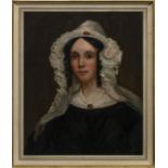 PORTRAIT OF JANET HAY HUNTER, A 19TH CENTURY OIL