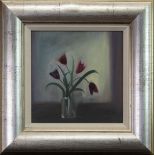 TULIPS, AN OIL BY WILLIE FULTON
