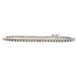 A DIAMOND TENNIS BRACELET