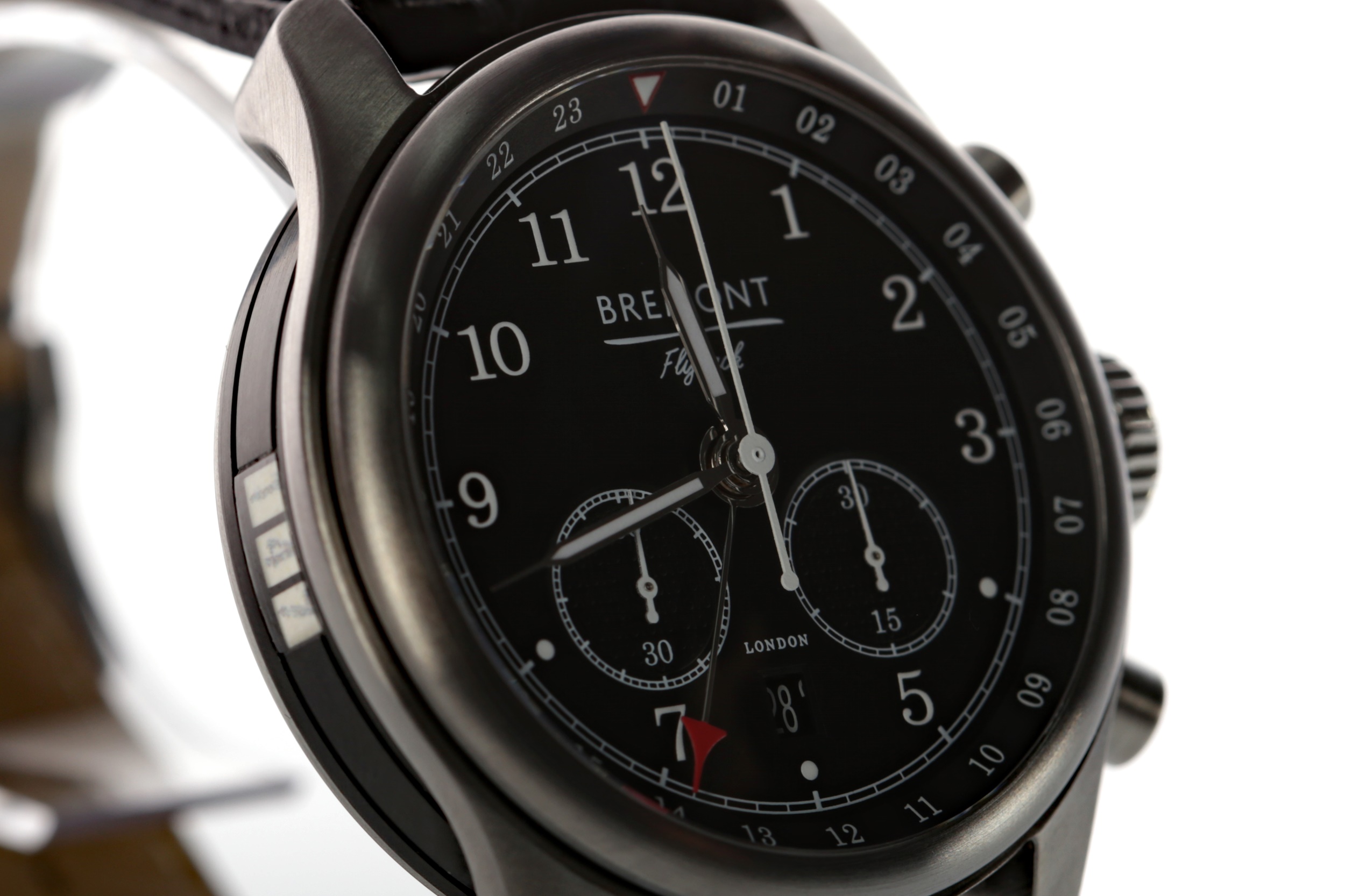 A GENTLEMAN'S BREMONT CODEBREAKER CHRONOGRAPH LIMITED EDITION STAINLESS STEEL AUTOMATIC WRIST WATCH - Image 2 of 6