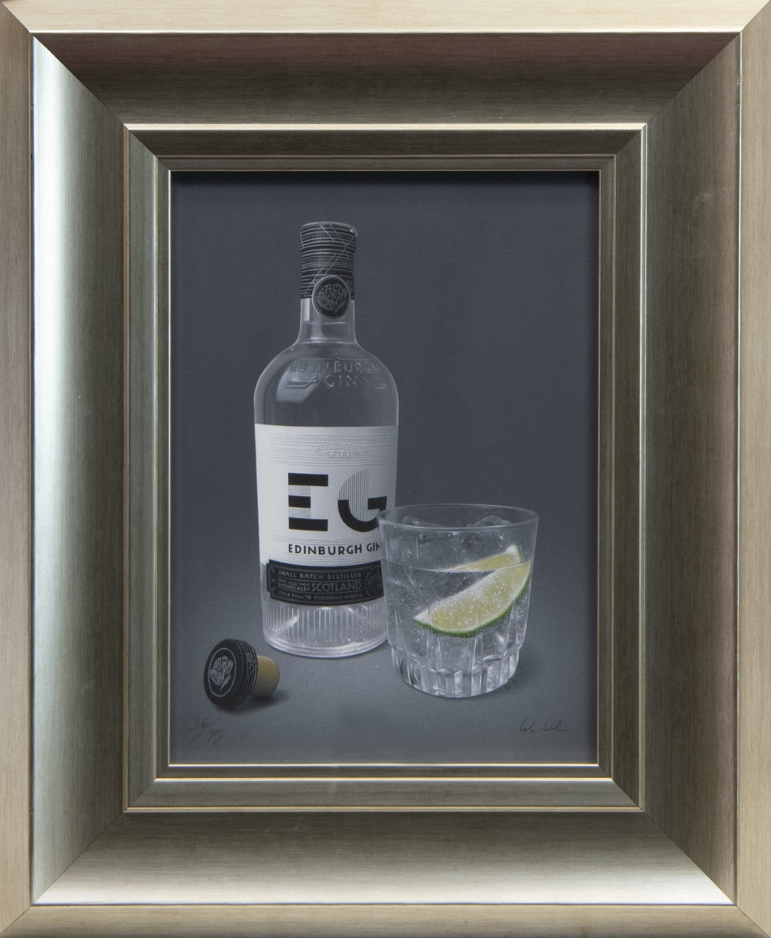 EDINBURGH SPIRIT, A GICLEE PRINT BY COLIN WILSON