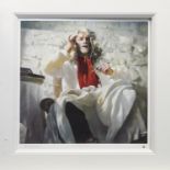 ARTIST IN WHITE, AN ARTIST PROOF BY ROBERT OSCAR LENKIEWICZ