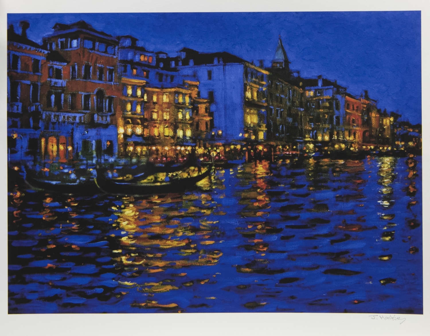 VENICE III, A PRINT BY JOHN MACKIE