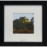 EDINBURGH CASTLE, A FRAMED PRINT