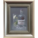 PICKERING'S GIN, A GICLEE PRINT BY COLIN WILSON