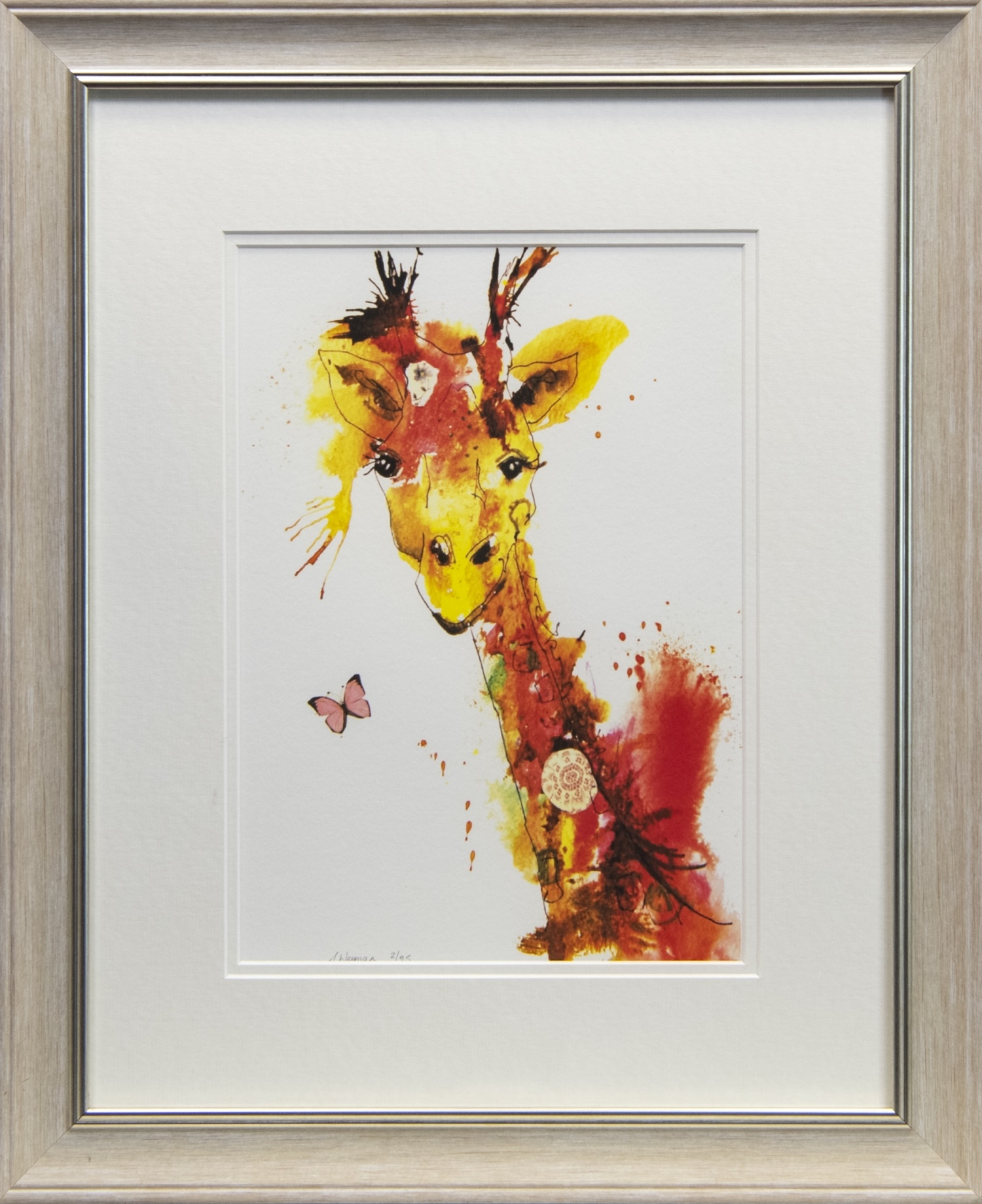 FLUTTERBY, A GICLEE BY SARAH WEYMAN