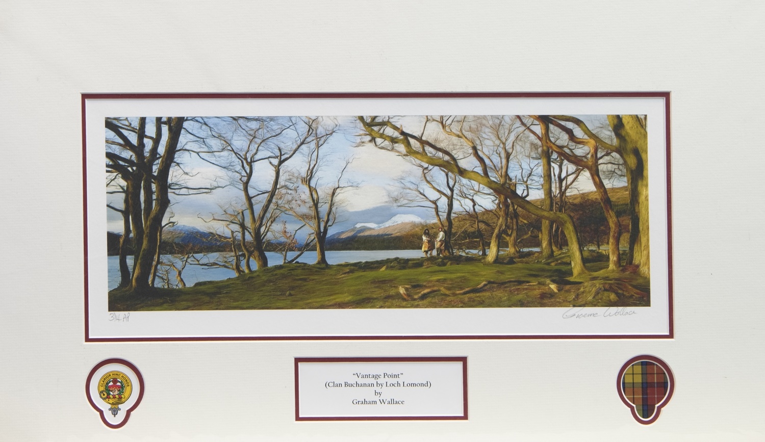 VANTAGE POINT, A PRINT BY GRAEME WALLACE