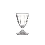 A REGENCY GLASS RUMMER