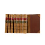 EIGHT VOLUMES OF KNIGHT'S POPULAR HISTORY OF ENGLAND