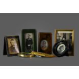 A COLLECTION OF SEVEN VICTORIAN AND LATER PICTURE FRAMES