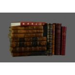 LOT OF LEATHER BOUND BOOKS