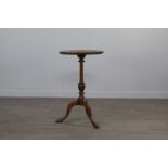 A MAHOGANY TRIPOD WINE TABLE