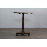 A WILLIAM IV MAHOGANY AND ROSEWOOD OCCASIONAL TABLE