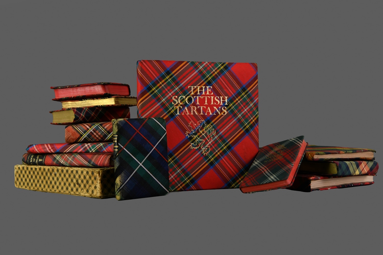 A GROUP OF TARTAN CLOTH BOUND VOLUMES - Image 2 of 2