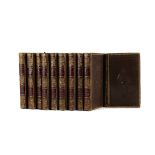 TEN VOLUMES THE POETICAL WORKS BY SIR WALTER SCOTT