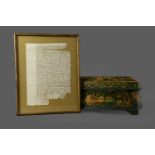 A COLLECTION OF 17TH CENTURY AND LATER DOCUMENTS