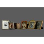 A COLLECTION OF TEN VICTORIAN AND LATER PICTURE FRAMES