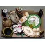 MISCELLANEOUS ORNAMENTAL CERAMICS, STUDIO POTTERY, ETC As a lot in good condition