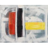 MODERN BRITISH SCHOOL, 1962 - UNTITLED (ABSTRACT), TWO, BOTH SIGNED (PERRIN) AND DATED '62, OIL ON