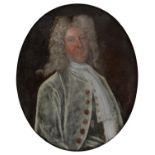 ENGLISH SCHOOL, MID 18TH C - PORTRAIT OF PAUL MASON OF EATON NOTTINGHAMSHIRE, BUST LENGTH IN A