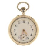 VACHERON AND CONSTANTIN. A  SILVER KEYLESS LEVER LADY'S WRISTWATCH, NO 1363022, WITH GOLD FILIGREE