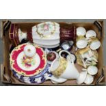 MISCELLANEOUS CERAMICS, INCLUDING WEDGWOOD, ETC As a lot in good condition