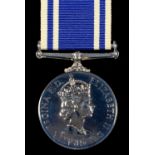 POLICE LONG SERVICE AND GOOD CONDUCT MEDAL, EIIR CONST PHILLIP C PRICE, CASED