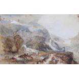 DAVID MCGECHAN (EXHIBITED 1885) AFTER JOSEPH MALLORD WILLIAM TURNER, LANDSCAPES, A SET OF SIX, ONE