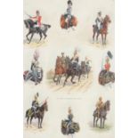 RICHARD SIMKIN (1850-1926) - THE 17TH (DUKE OF CAMBRIDGE'S OWN) LANCERS, 1768-1914, SIGNED AND