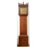 A THIRTY HOUR LONGCASE CLOCK, THE BRASS DIAL INSCRIBED DAN RAY SUDBURY, C1770, IN A MAHOGANY AND