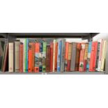 BRITISH RAILWAYS. FIVE SHELVES OF BOOKS, SUBJECTS INCLUDING COMPANY HISTORIES, LOCOMOTIVE