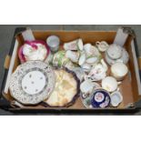 MISCELLANEOUS ROYAL CROWN DERBY AND OTHER TEA WARE, ETC Variable condition, many good